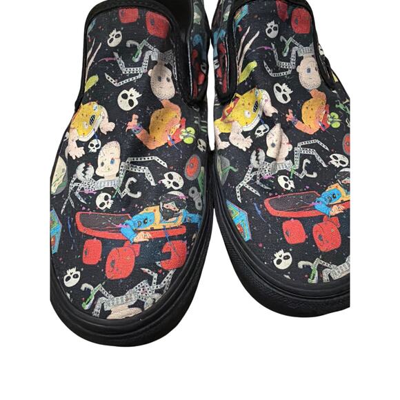 Vans Toy Story Classic Slip On Sid’s Mutant Toys Slip On Sneakers Size M9 W10.5 - Picture 6 of 9